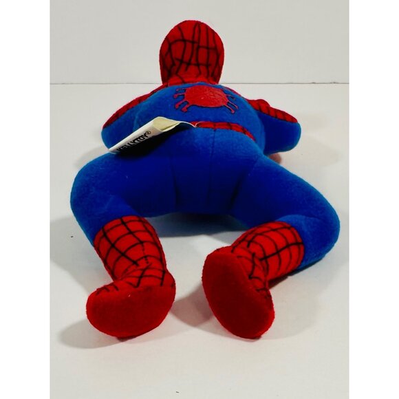 Marvel Spider-Man Superhero Plush With Suction Cups 1999  Kelly Toy 9” - Picture 7 of 10